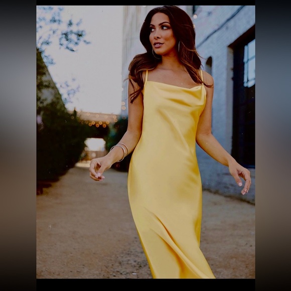 bebe Dresses & Skirts - LAST CHANCE Bebe satin slip dress